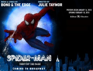 Spider-Man Turn Off the Dark Broadway poster