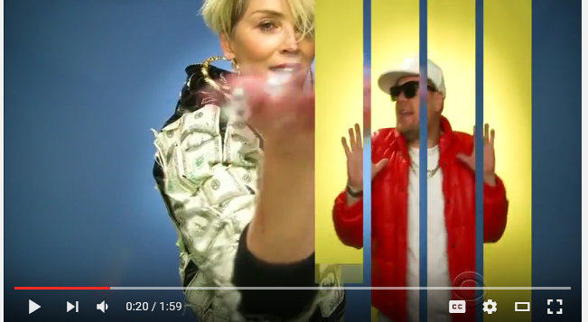 Sharon Stone’s Rap Video with James Corden Should Be a Viral Hit (Watch)