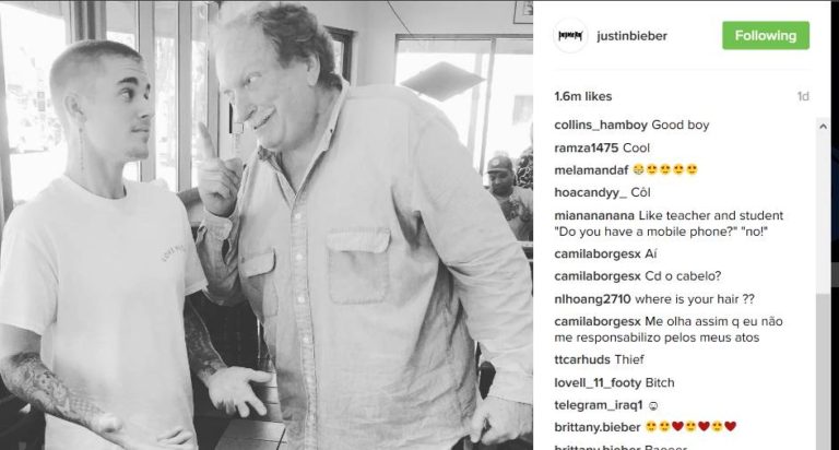 Justin Bieber Posts Pic with Sex Offender on Instagram, Also Releases Lame New Single