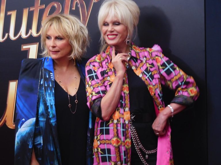 “Ab Fab” Is Back, with Lots of Laughs, Bollinger and Stoli, and A Wooden Kate Moss