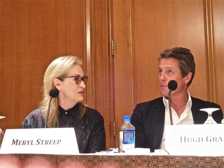 Hugh Grant on Meryl Streep’s Near-Sightedness, And Why He Wasn’t in “Jerry Maguire”