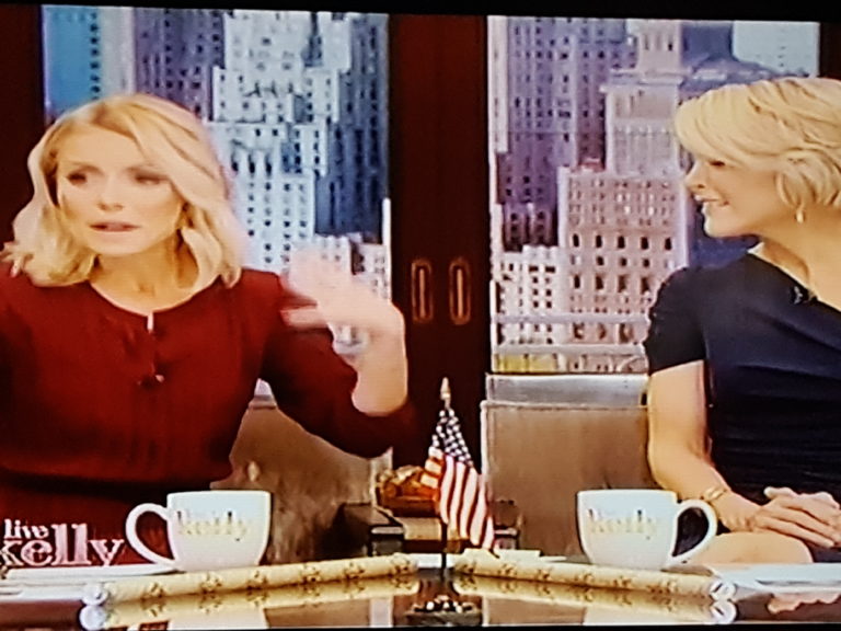 Mick Jagger Jokes About Singing At Inauguration, Megyn Kelly Introduced Simply as “Journalist” on Kelly Ripa Show