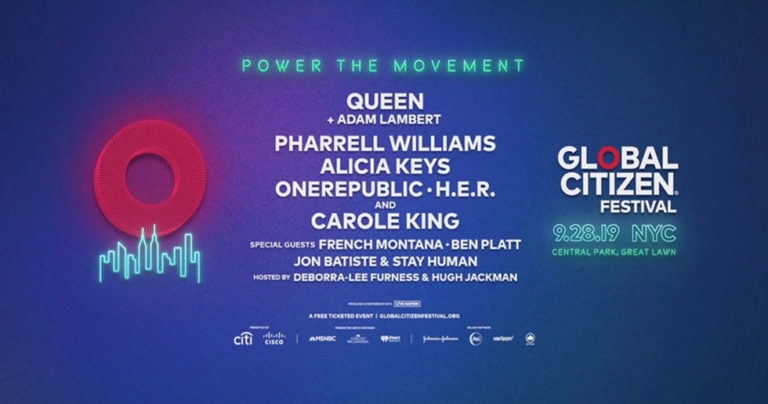Queen, Alicia Keys, Pharrell Sign Up for Global Citizen, the Foundation that Spends Its Money on Salaries and Producing Rock Shows