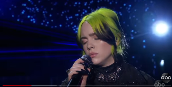 No Time to Die, No Time to Show Up: Pop Star Billie Eilish Wins Award for Best Song But She’s in Alabama