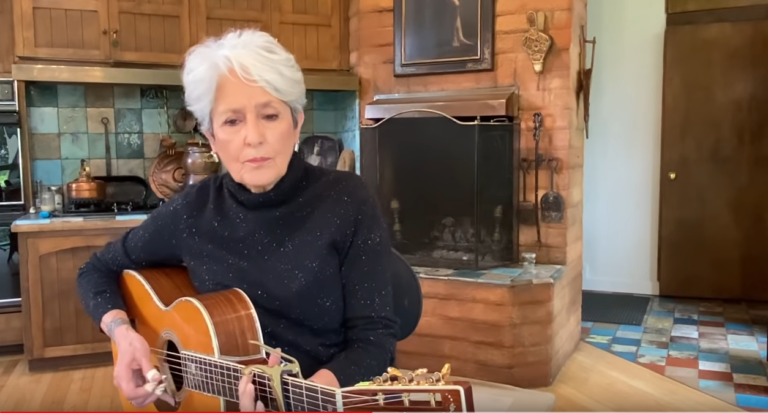 The Amazing Joan Baez Sends John Prine — Now in Stable Condition– Her Version of “Hello in There”