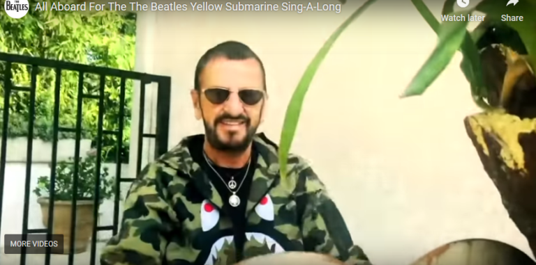 Ringo Starr’s Beatles Event on YouTube This Saturday is a “Yellow Submarine” Sing-a-long
