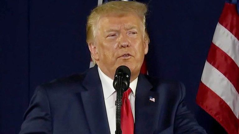 Watch Donald Trump Refer to “President Obama” and Praise Hungarian Dictator Orban