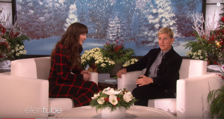 Watch Ellen DeGeneres’s Beginning of the End When Dakota Johnson Destroyed Her On Air Last November