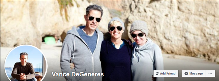 Ellen DeGeneres’s Brother Vance is Angry No One Supported His Facebook Defense of His Sister