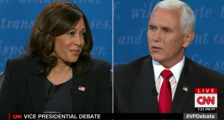 A Searing Kamala Harris Trounces Mike Pence in Only Vice Presidential Debate: “I will not be lectured”
