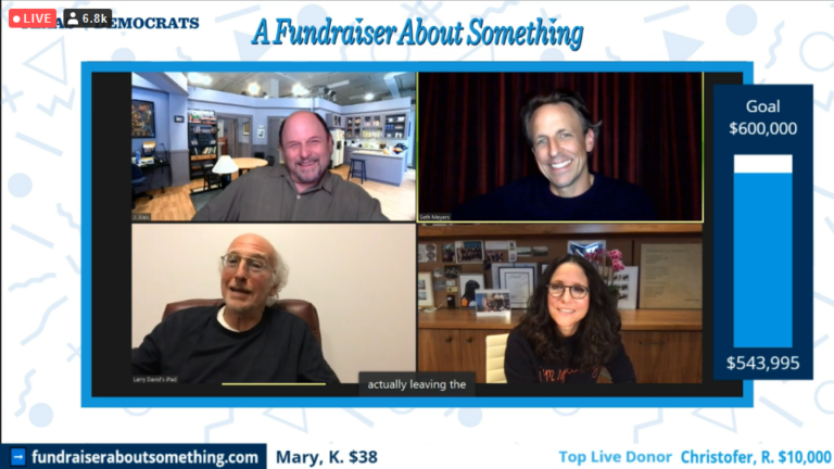 “Seinfeld” Cast Members Raise Over $600K on Zoom Telethon for Texas Democrats, Larry David Reveals Show He Could Never Do
