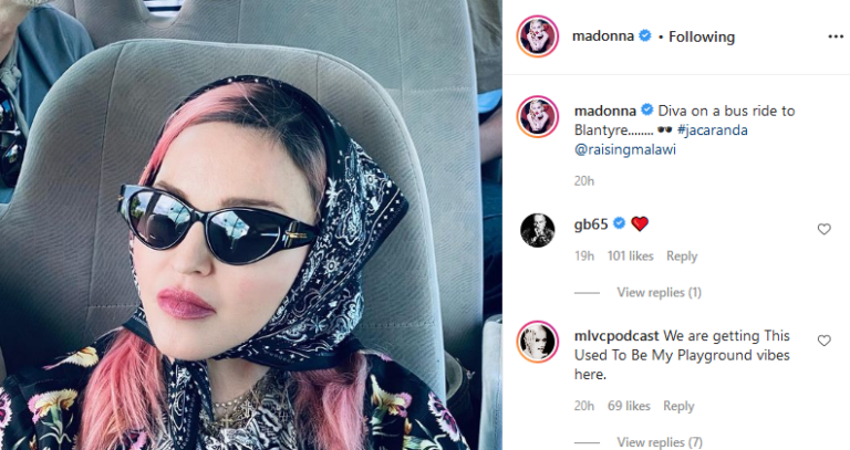 Madonna Took Kids, Boyfriend to Malawi for Maskless New Year’s Despite Rising COVID There and Travel Restrictions