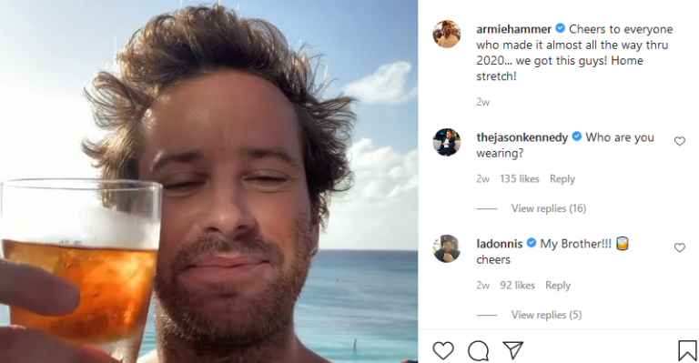 Nailing “Cannibal” Armie Hammer: Father’s Foundations Have Over $100 Million in Assets, Settled Millions in Art Forgery Case