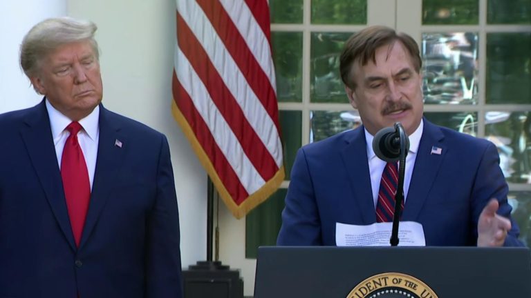 My Pillow CEO Mike Lindell Still Supports Trump, Bemoans Vanishing Twitter Followers, Does Not Read the Room
