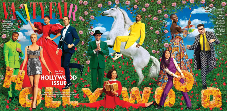 “SNL” Star Maya Rudolph Reveals Her Picture on Vanity Fair Hollywood Cover Is Faked: “Those are not my legs”