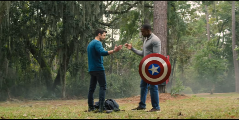 Marvel Fans! Sam Wilson aka Falcon aka Anthony Mackie Has Captain America’s Shield in Teaser for New Series