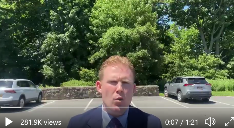 (Watch) Andrew Giuliani Screams Defense of His Father, Rudy, From Parking Lot in Tribute to Four Seasons Landscaping