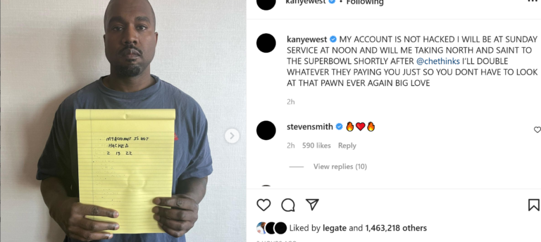 Kanye Off His Meds and Off His Rocker On Instagram, Attacking Pete Davidson, Kim, Hillary Clinton, Jeff Bezos