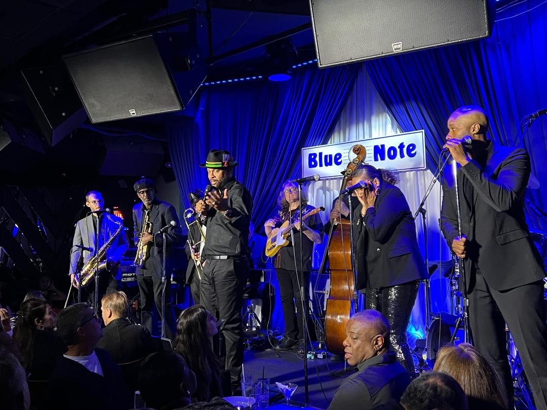Sting Takes Over Famed Blue Note Jazz Club in NYC to Present Shaggy Doing  Sensational Sinatra | Showbiz411