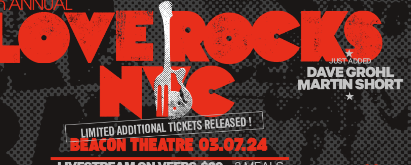 Rocker Dave Grohl, Actor Martin Short Join NY Love Rocks All Star Line ...