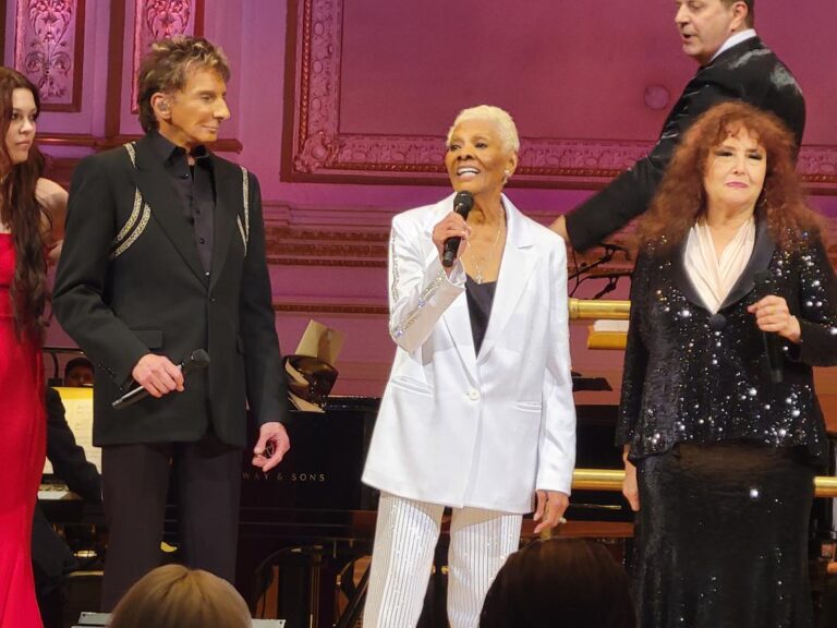 Superstars Santana and Rob Thomas, Dionne Warwick, Fantasia, John Mellencamp Rock Carnegie Hall for Clive Davis, NY Pops