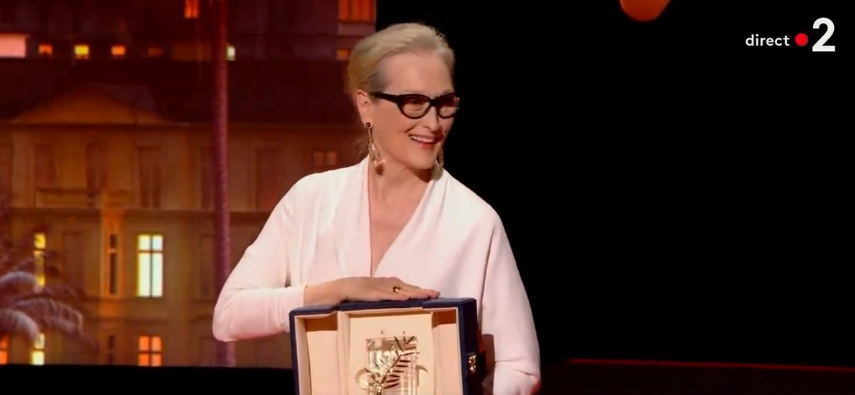 Cannes: Old School Hollywood as Meryl Streep Gets Her Palme D'or Honor, Jane Fonda Rocks the Red Carpet