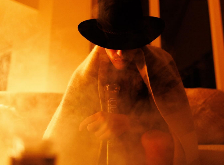 Former Pop Star Justin Bieber Smokes Pot from a on Instagram Dressed Like Zorro with a Black Hat, Cape