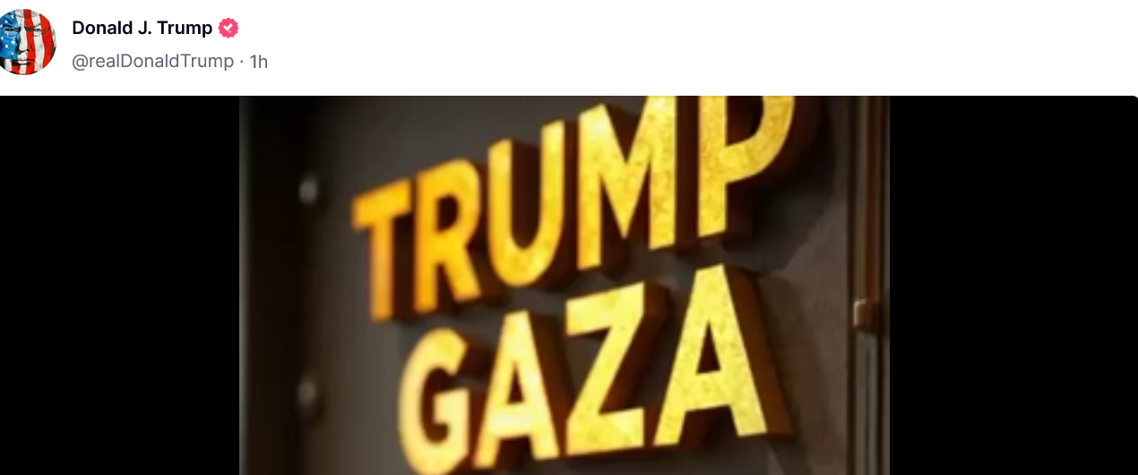 CBS News Chief Bari Weiss’s Wife Mocks Trump’s “Bored of Peace” $1 Billion Autocrats Club in Takedown Piece, Kushner’s Trump Gaza Map