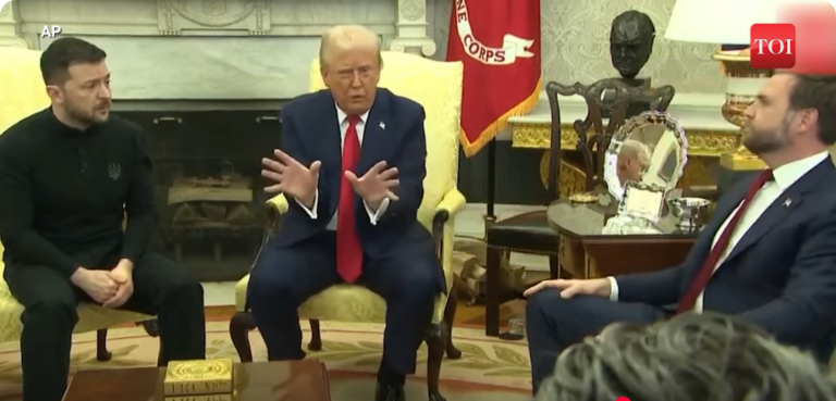 Trump Flies to Mar-a-Lago on Taxpayer Dime After Zelensky Debacle for Dinner with Lawyer Alina Habba, Friends (Exclusive)