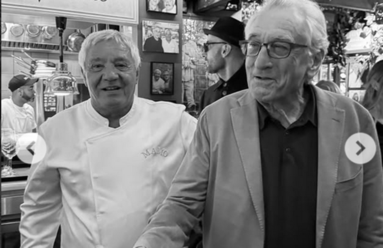 Cannes! Leo! Bob! Quentin! Have Dinner at Famed Mamo Michelangelo Italian Restaurant in Cap d’Antibes