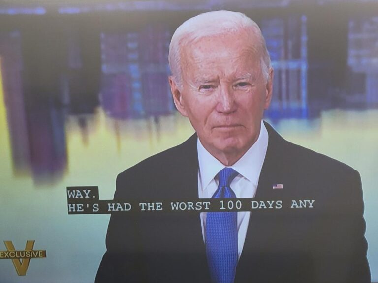 Joe Biden Says on “The View” Trump’s First 100 Days “Worst Any President’s Ever Had”: “Honesty is Not His Strong Point”