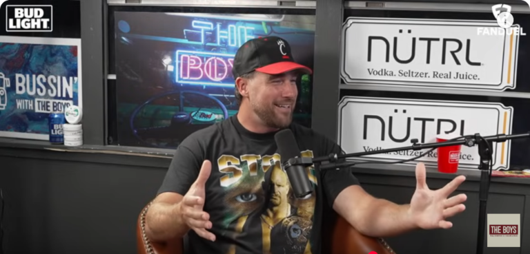 Travis Kelce Admits He’s “A Guy That Can’t Really Read That Well,” His “SNL” Hosting Was “A Kind of F***ed Situation”