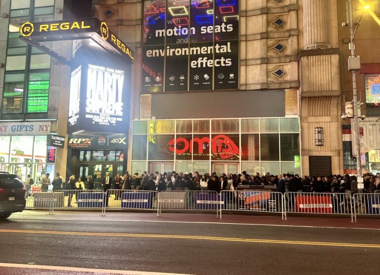 Timothee Chalamet Gives 5 Hours Notice to Social Media Fans for 30 Minute Preview Screening of “Marty Supreme” — Opening in December!