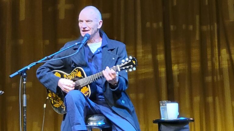 Sting Bringing His Musical “The Last Ship” to NY’s Metropolitan Opera House After Stops in Paris, Brisbane, Amsterdam