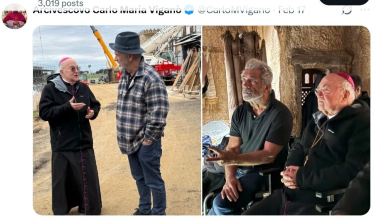 Mel Gibson Consulting with Antisemitic Pope Denier for his “Passion of the Christ” Sequel — Excommunicated Just Last Year