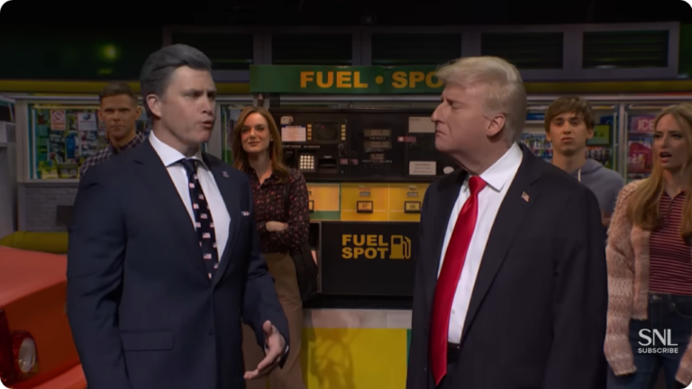 Harry Styles Scores on “SNL,” Giving Up Dresses for Tailored Suits, Plus Colin Jost Breaks Out In Parody of Pete Hegseth