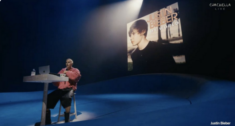 Justin Bieber’s Coachella YouTube Laptop Promo Sends Old Songs, Albums Up the Charts But He Won’t Get Paid for Those
