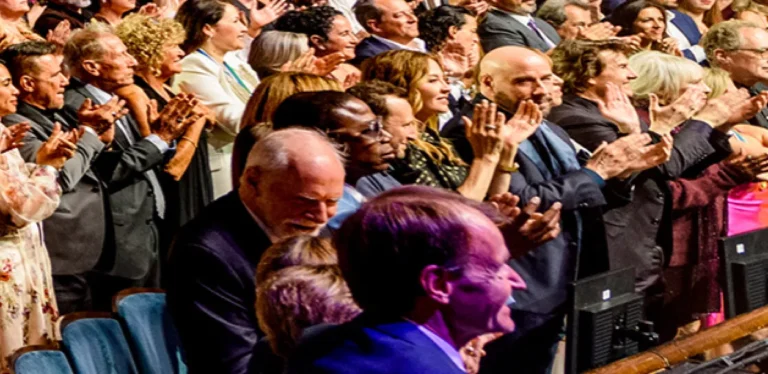 Report: Tom Cruise and John Travolta Were Front and Center at Scientology Cult Gala Last Month Clapping for Their Late Leader