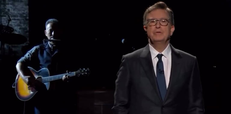 Springsteen Slams CBS Owners Larry and David Ellison on Colbert for Having to Kiss Trump’s You Know What “to Get What They Want” (Watch)