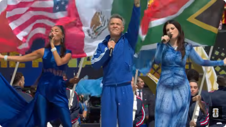 World Cup Half Time: Tom Cruise Plugs Movie, Shakira Steals the Show, Jennifer Hudson Shines, Bieber Gets Somber, Madonna Gets Short Straw