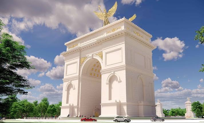 For Real! Trump Says Planned Giant DC Arch “To house, store, and have the rapid ability to use large numbers of drones, plus Snipers”